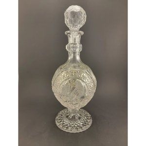 Hofbauer Byrdes Footed Crystal Decanter With Stopper